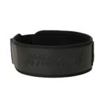 Ceinture d’haltérophilie Affenhand en simili-cuir noir